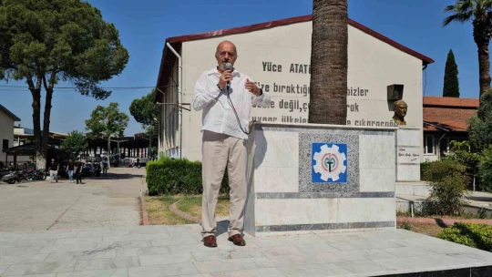 Nazilli'de karne töreninde bir ilk yaşandı