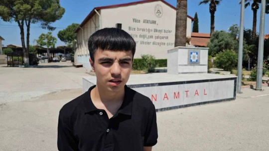 Nazilli'de karne töreninde bir ilk yaşandı
