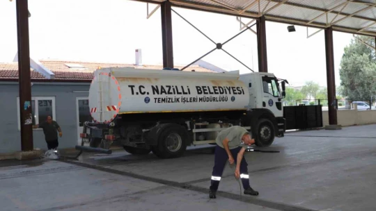 Nazilli'de kurban kesim alanları hazır
