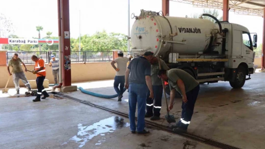 Nazilli'de kurban kesim alanları hazır