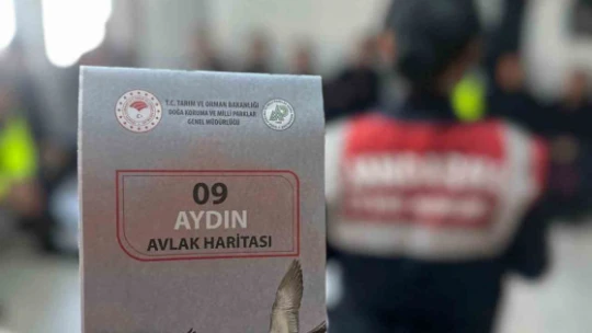 Nazilli'de Milli Parklar Müdürlüğü'nden jandarmaya mevzuat eğitimi