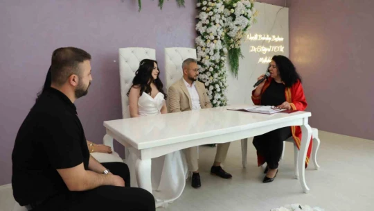 Nazilli'de nikah maratonu