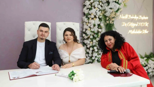 Nazilli'de nikah maratonu