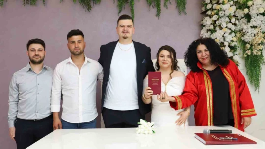 Nazilli'de nikah maratonu