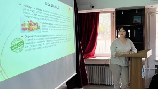 Nazilli'de öğrencilere 'Gıda Okuryazarlığı ve Etiket Okuma Eğitimi' verildi