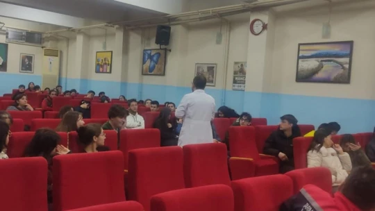 Nazilli'de öğrencilere veteriner hekimlik mesleği tanıtıldı