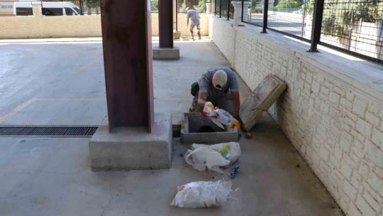 Nazilli'de pazar yerlerini kirletenlere ceza