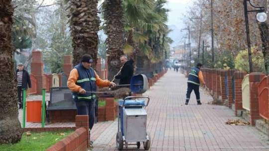 Nazilli'de temizlik çalışmalarına yoğunluk verildi