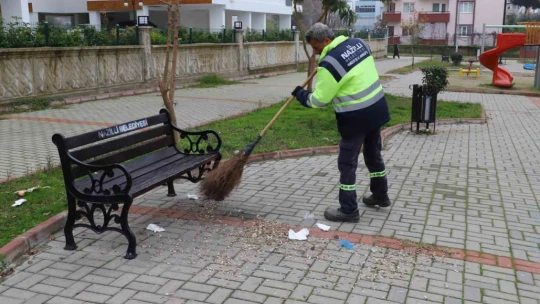 Nazilli'de temizlik çalışmalarına yoğunluk verildi
