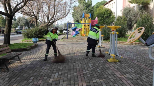 Nazilli'de temizlik seferberliği sürüyor