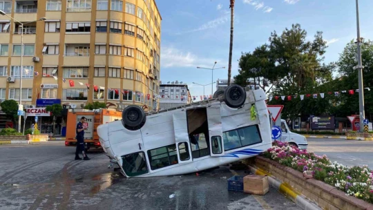 Nazilli'de trafik kazası: 3 yaralı