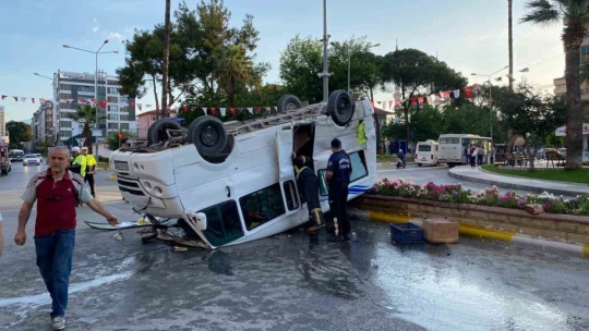 Nazilli'de trafik kazası: 3 yaralı