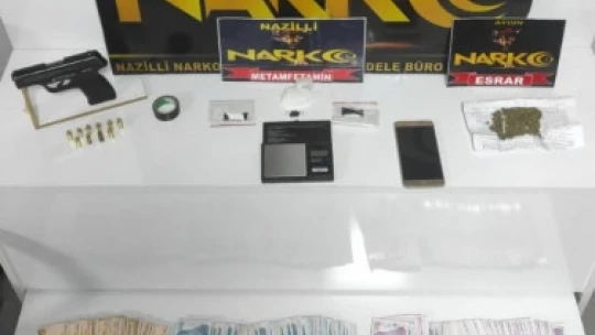 Nazilli'de uyuşturucu operasyonu: 1 tutuklama