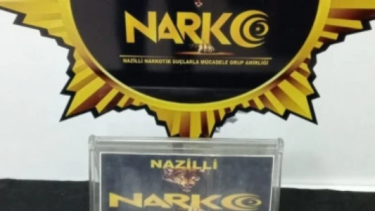 Nazilli'de uyuşturucu operasyonu