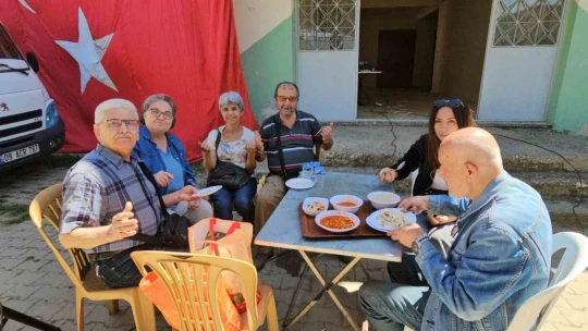 Nazilli'de vatandaşlar hayır ve yağmur duasında buluştu
