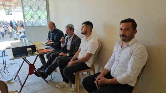 Nazilli'de vatandaşlar hayır ve yağmur duasında buluştu
