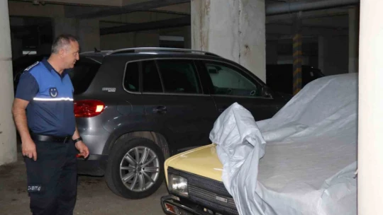 Nazilli'de zabıtadan otopark denetimi