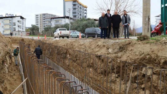 Nazilli'deki 100 milyonluk projede 2. etap çalışmaları başladı
