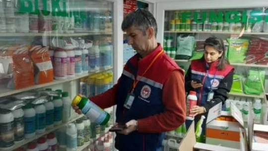 Nazilli'deki gübre bayileri denetimden geçti