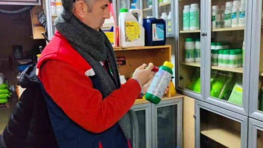 Nazilli'deki gübre bayileri denetimden geçti
