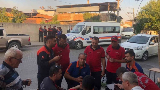 Nazilli'deki kayıp şahsın arama çalışmalarına NAFAD desteği