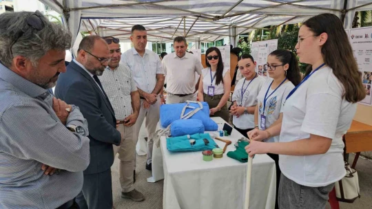 Nazilli'deki Kız Meslek Lisesi'nde Bilim Fuarı coşkusu