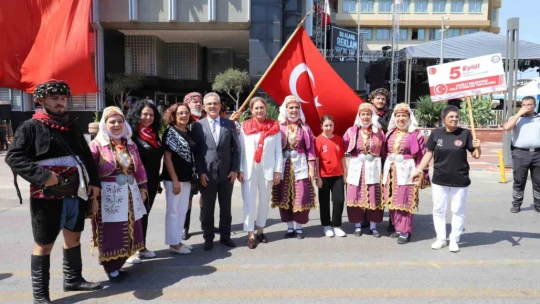 Nazilli kurtuluş gününü coşkuyla kutladı