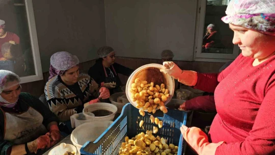 Nazilli'nin kestane şekeri, Uzak Doğu sofralarını süslüyor