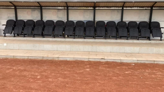 Nazilli Şehir Stadyumu'nda yenileme çalışması