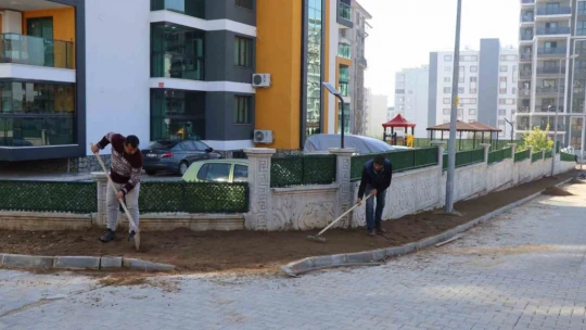 Nazilli sokaklarında kaldırım çalışması başlatıldı