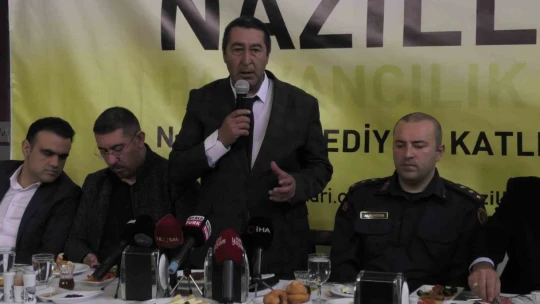 Nazilli Tarım Fuarı için Kaymakam Arısoy'dan güç birliği mesajı