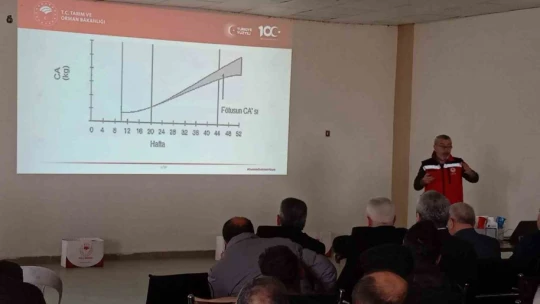 Nazilli üreticilere 'sağım hijyeni' eğitimi verildi