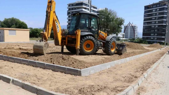 Nazilli'ye yeni park için çalışmalar başladı