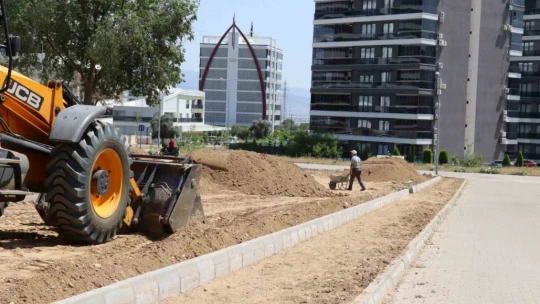 Nazilli'ye yeni park için çalışmalar başladı
