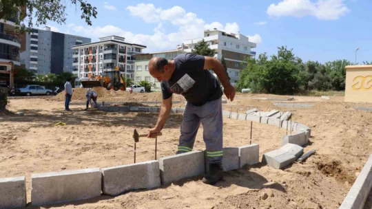 Nazilli'ye yeni park için çalışmalar başladı