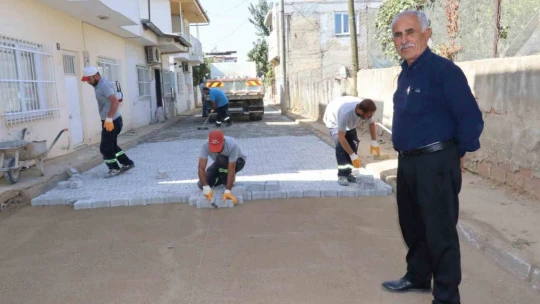 Nazilli Yeşilyurt Mahallesi'nde yollar yenileniyor