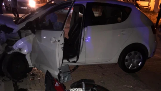 Nazilli'de feci kaza: 1 yaralı