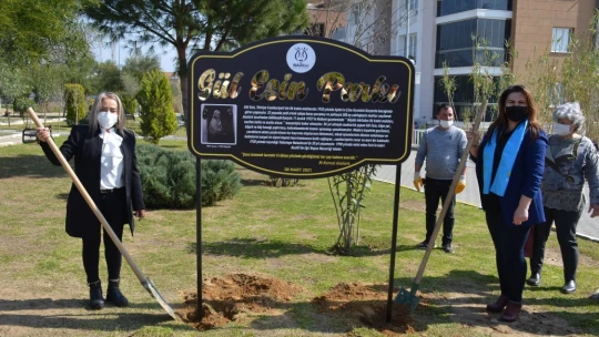 Nazilli'de Gül Esin Parkı açıldı