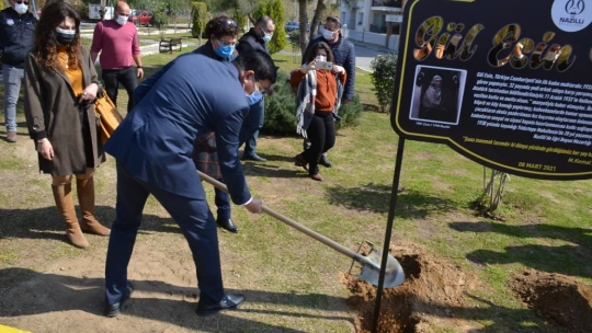 Nazilli'de Gül Esin Parkı açıldı
