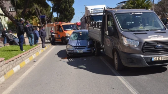 Nazilli'de trafik kazası: 1 ölü, 2 yaralı