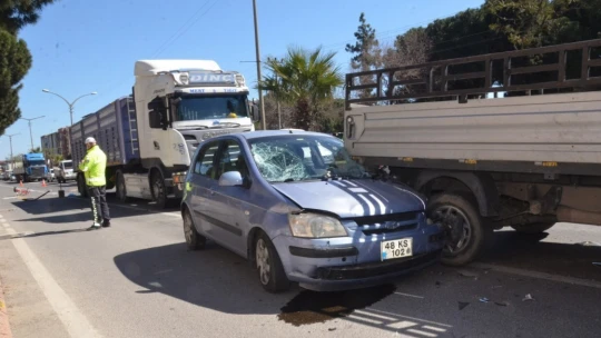 Nazilli'de trafik kazası: 1 ölü, 2 yaralı