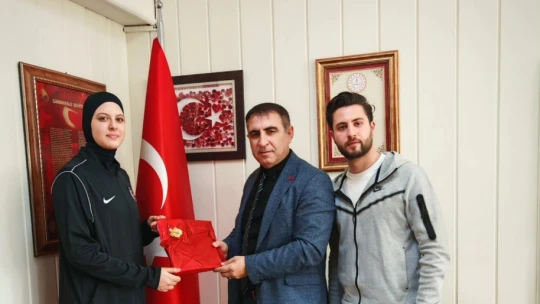 Nazillili Sporcu Elifnaz Avrupa üçüncüsü oldu