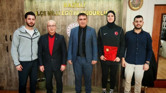 Nazillili Sporcu Elifnaz Avrupa üçüncüsü oldu