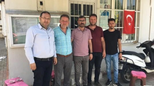 Nazillili muhtarlardan Başkan Çerçioğlu'na teşekkür