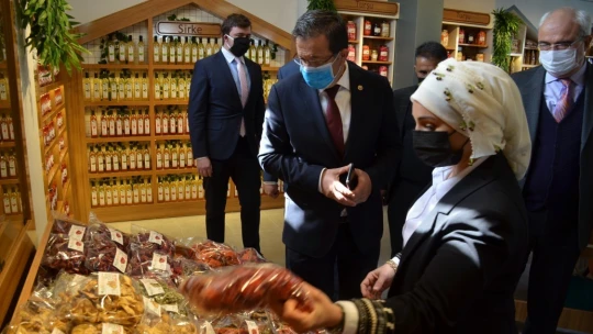 'Nazlıköy' dualarla açıldı