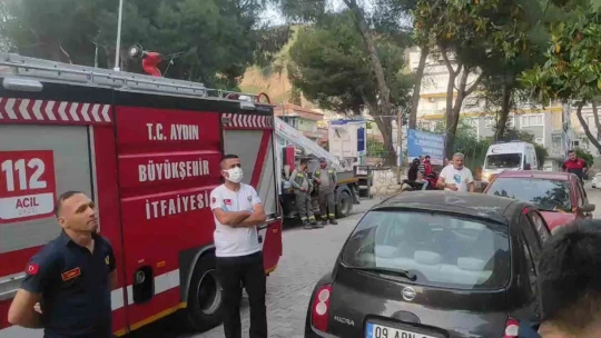 Ocakta unutulan yemek yangın paniğine neden oldu
