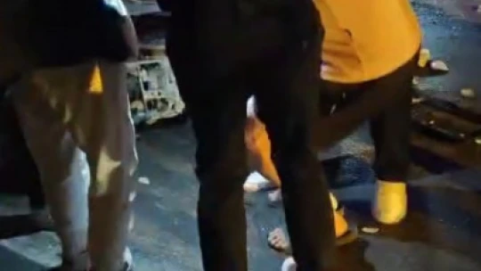 Oğlunu yerde yaralı gören babanın feryadı yürekleri dağladı