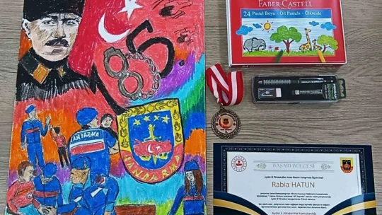 Öğrenciler, yeteneklerini jandarma için sergiledi