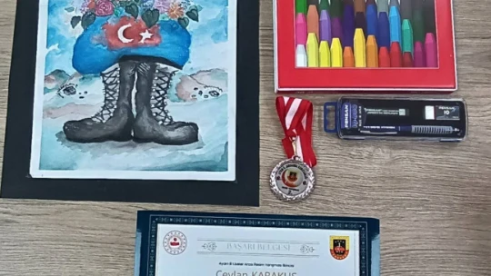 Öğrenciler, yeteneklerini jandarma için sergiledi