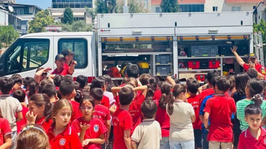 Öğrencilere jandarma mesleği tanıtıldı